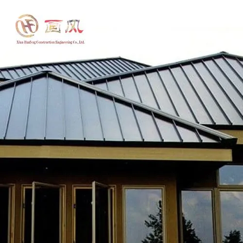 Pannelli tas-saqaf tal-metall bil-ħjata wieqfa